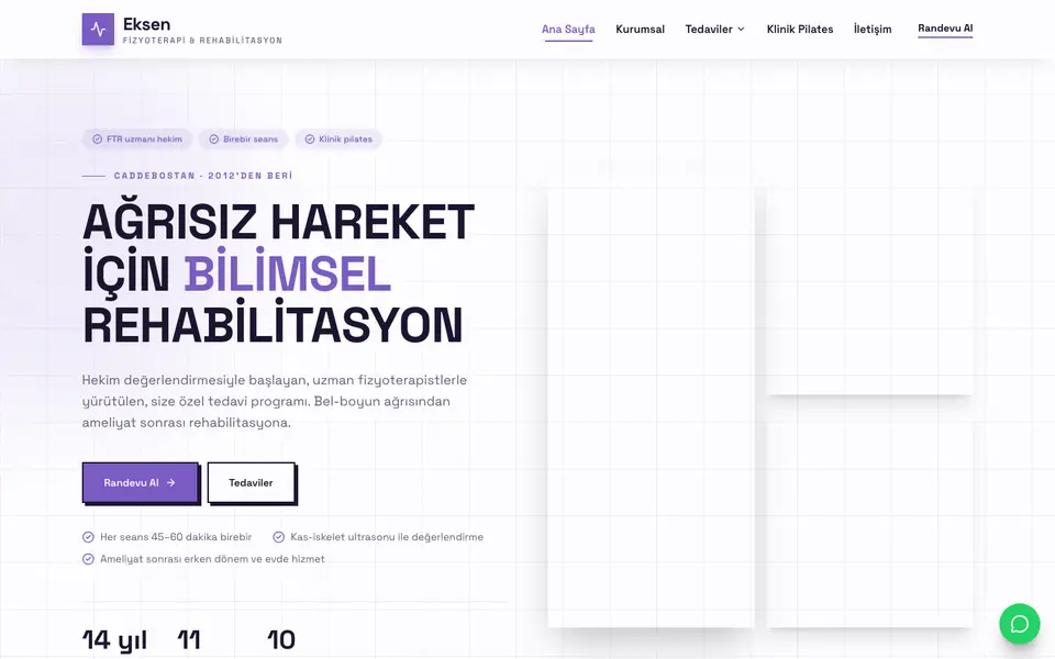 Fizik Tedavi · Brutal şablonu