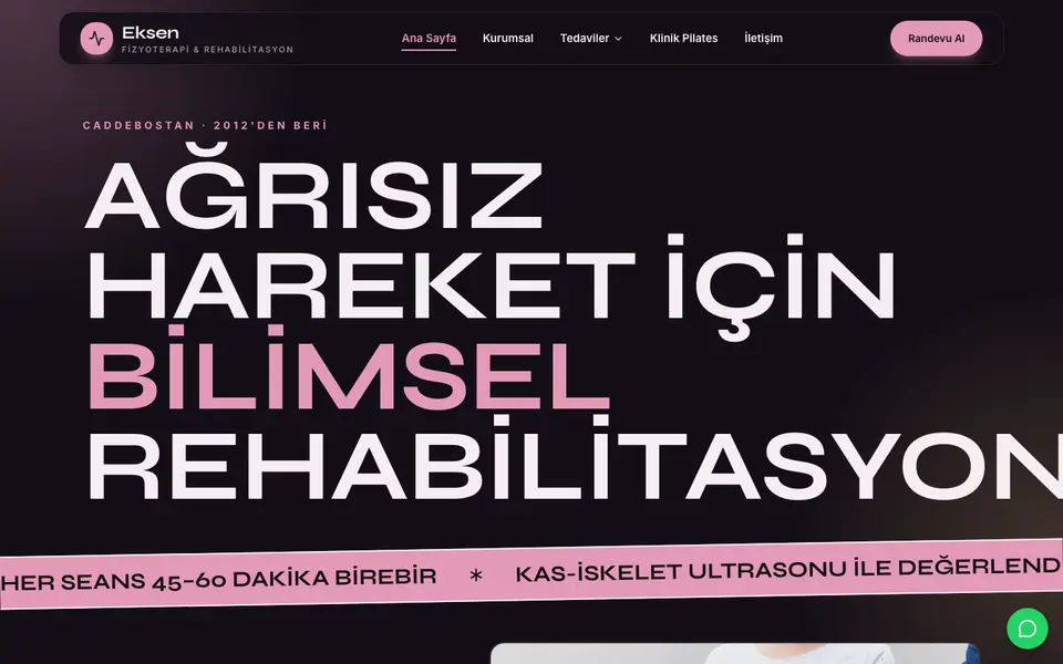 Fizik Tedavi · Neon şablonu