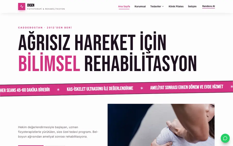 Fizik Tedavi · Poster şablonu