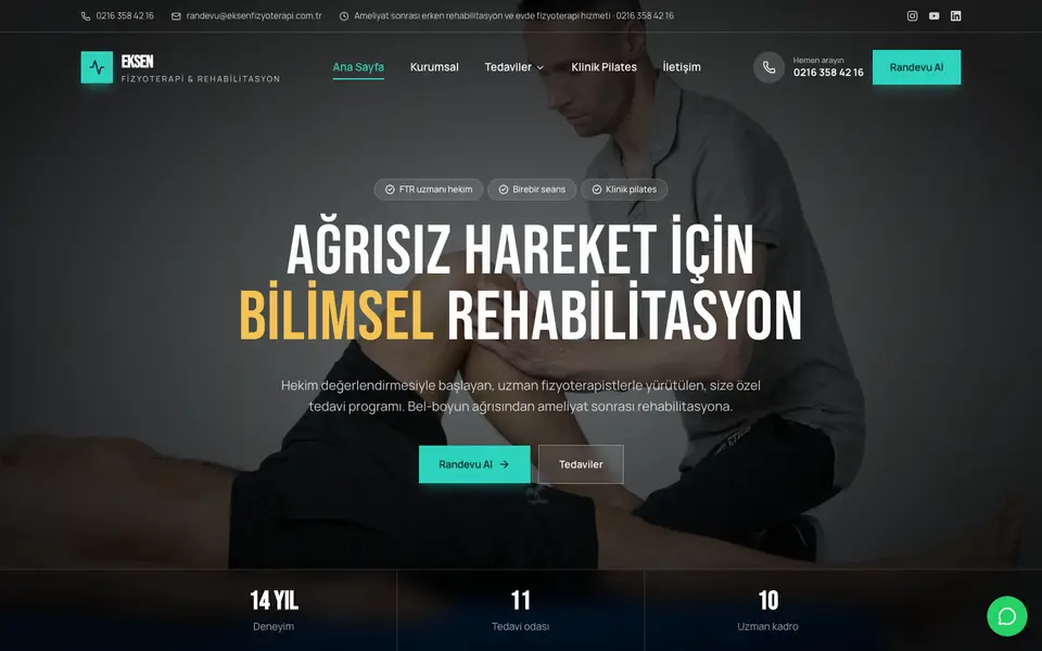 Fizik Tedavi · Sinema şablonu