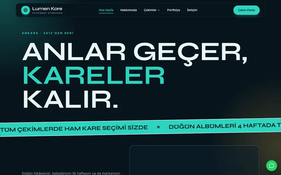 Fotoğraf Stüdyosu · Neon şablonu