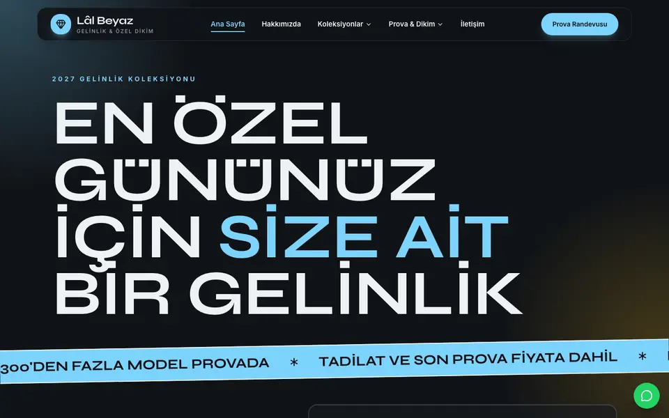 Gelinlik · Neon şablonu