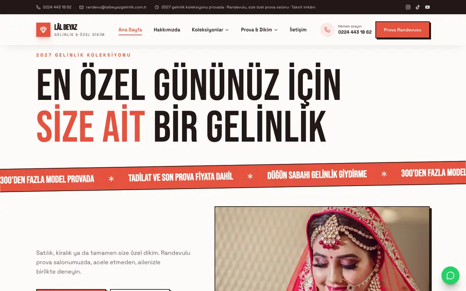 Gelinlik · Sokak şablonu