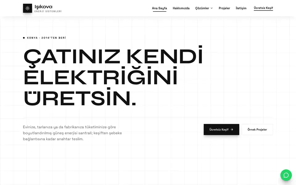 Güneş Enerjisi · Monokrom şablonu