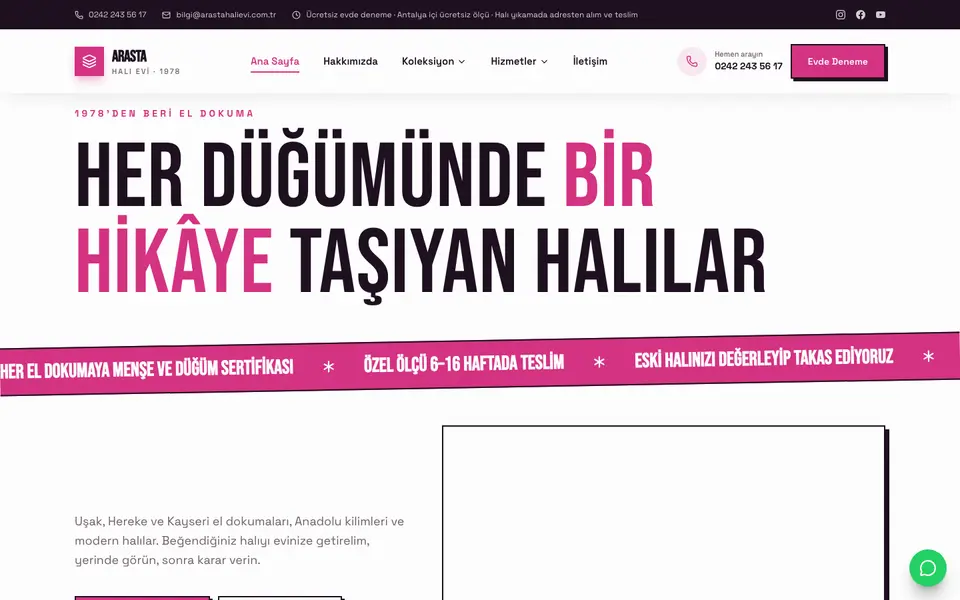 Halı Mağazası · Sokak şablonu