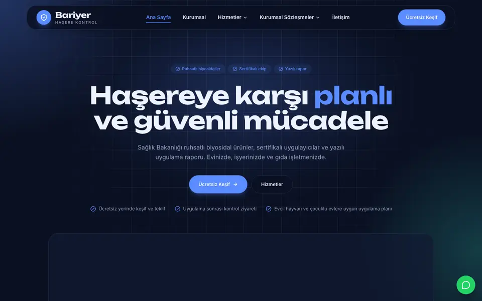 İlaçlama · Cam şablonu