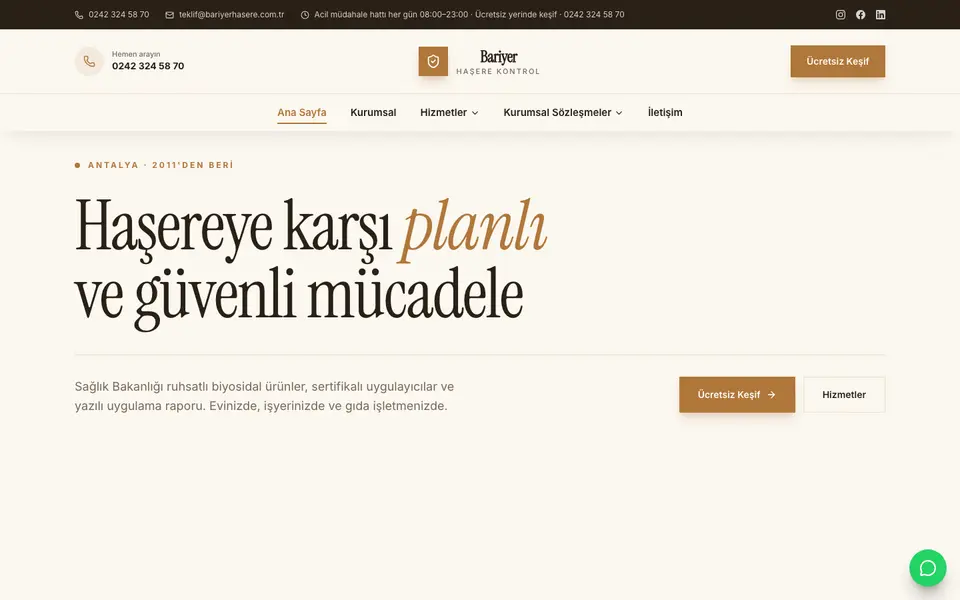 İlaçlama · Gazete şablonu