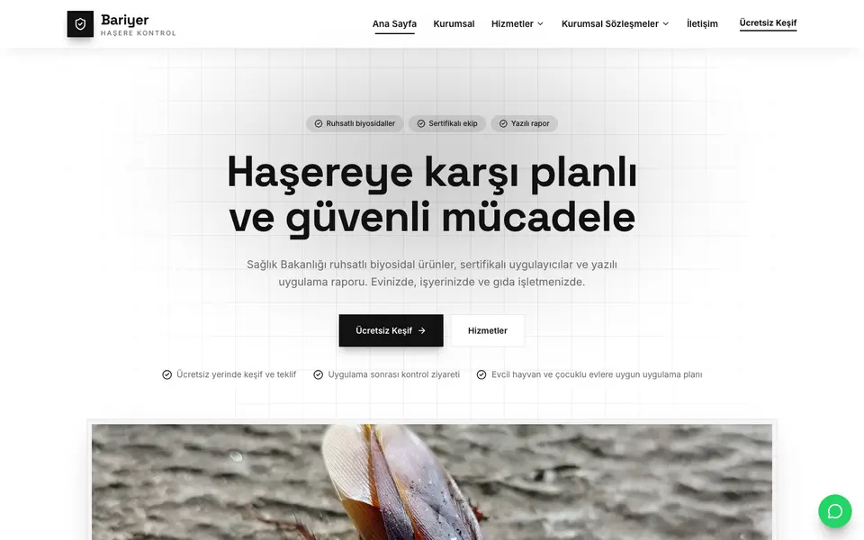 İlaçlama · Minimal şablonu