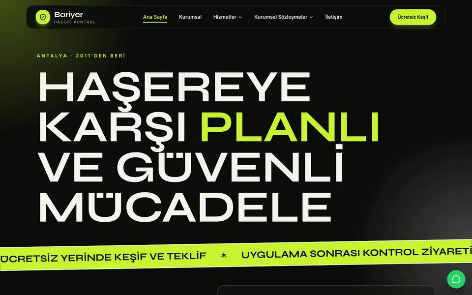 İlaçlama · Neon şablonu