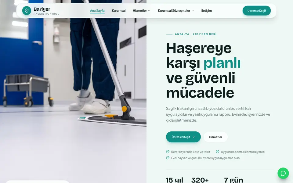 İlaçlama · Pastel şablonu