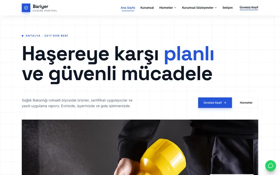 İlaçlama · Teknik şablonu