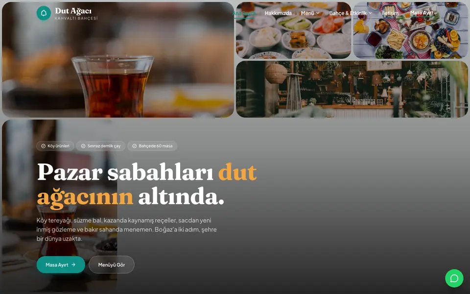 Kahvaltı Salonu · Bahar şablonu