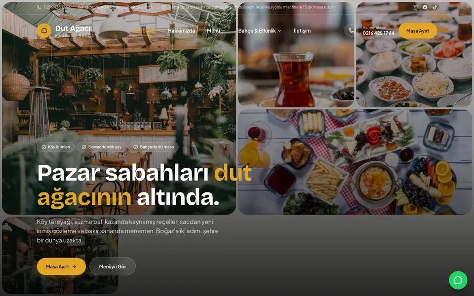 Kahvaltı Salonu · Mozaik şablonu