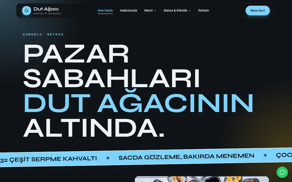 Kahvaltı Salonu · Neon şablonu