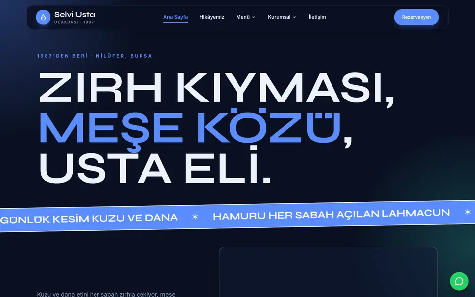 Kebapçı & Ocakbaşı · Neon şablonu