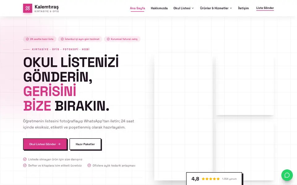 Kırtasiye · Brutal şablonu