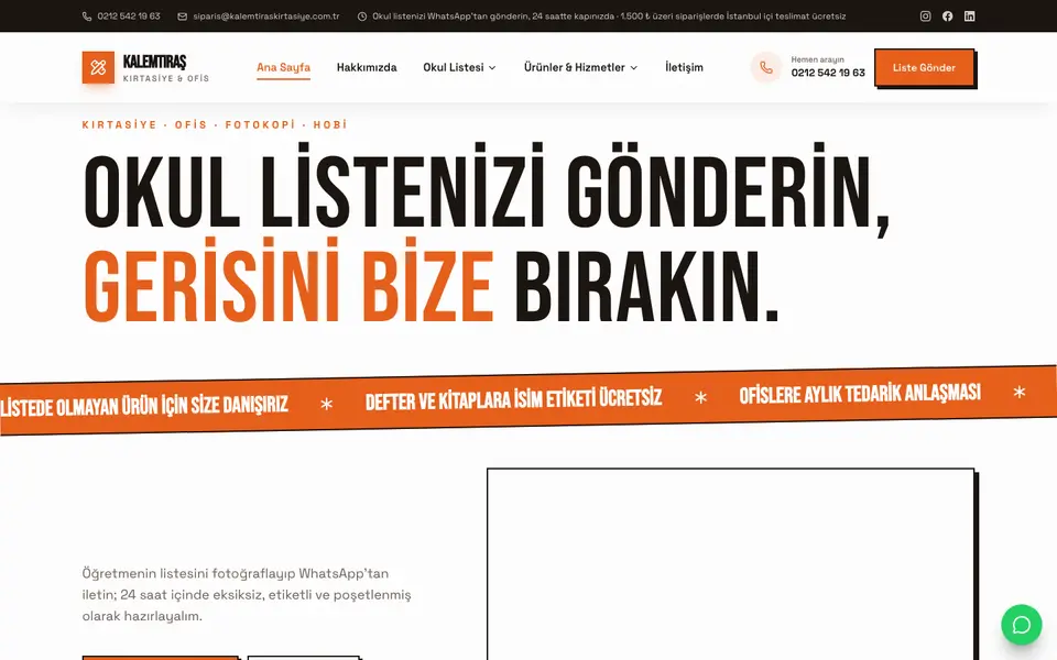 Kırtasiye · Sokak şablonu