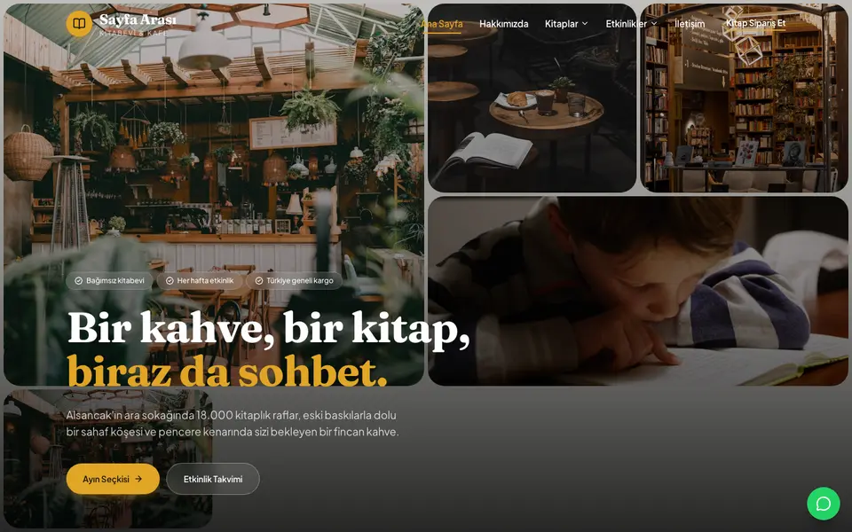 Kitabevi · Bahar şablonu