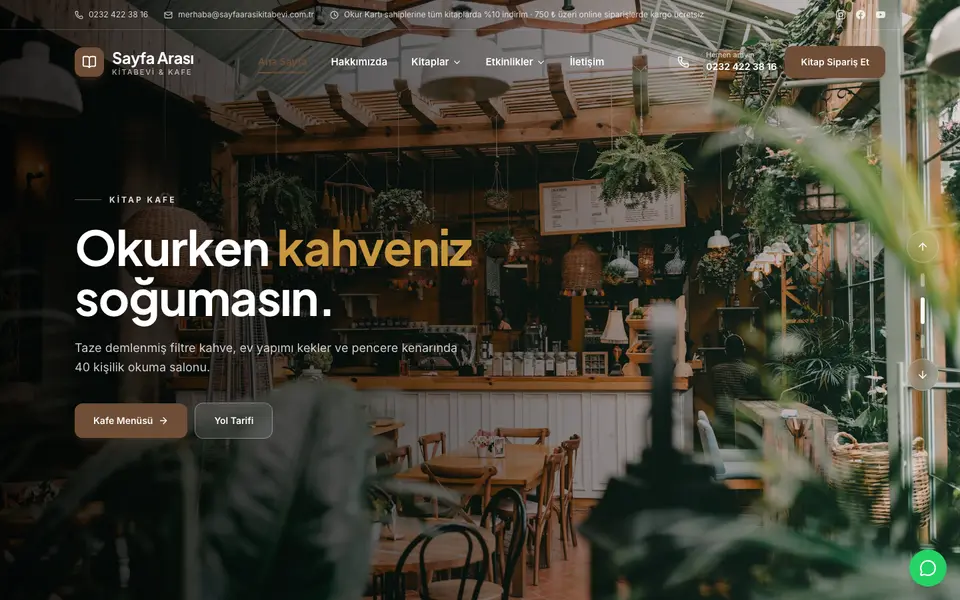 Kitabevi · Klasik şablonu