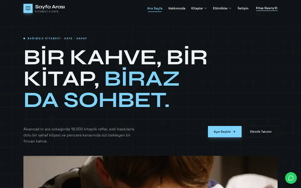 Kitabevi · Monokrom şablonu