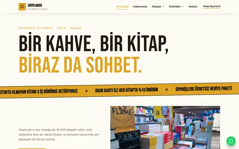 Kitabevi · Poster şablonu