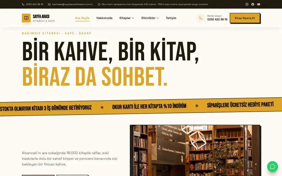 Kitabevi · Sokak şablonu