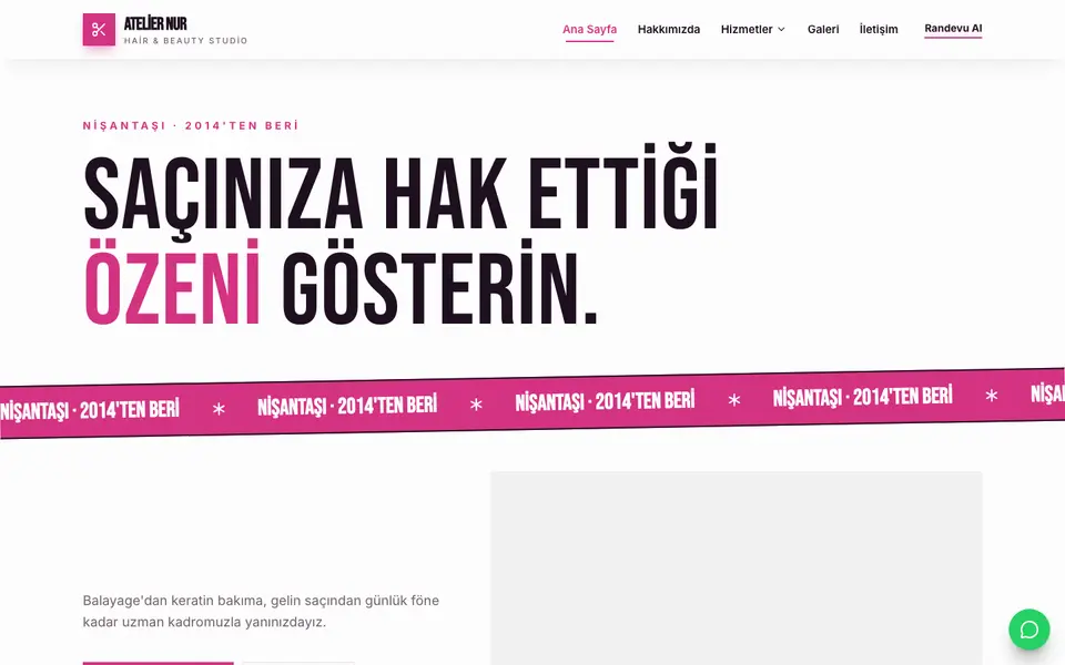 Kuaför & Güzellik · Poster şablonu