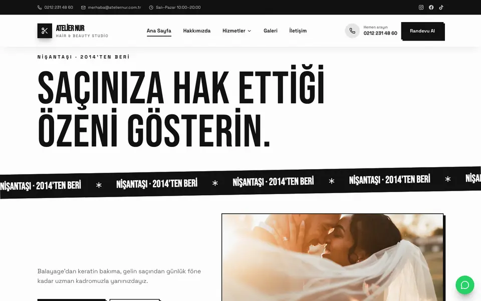 Kuaför & Güzellik · Sokak şablonu