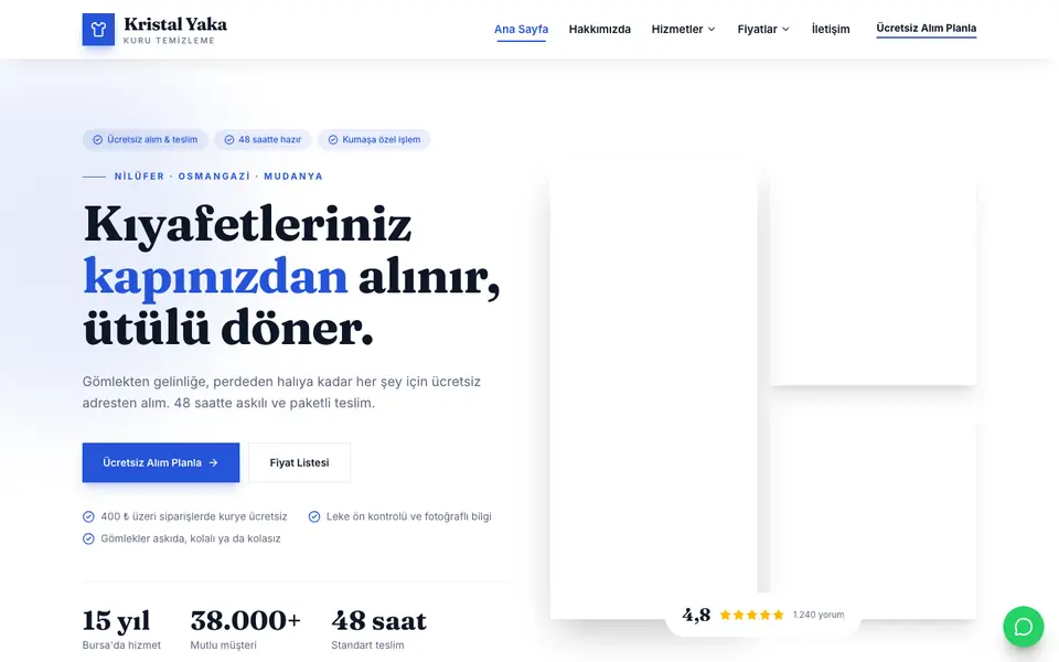 Kuru Temizleme · Atölye şablonu
