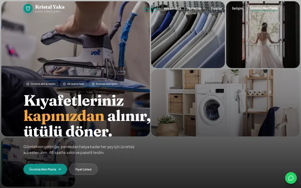 Kuru Temizleme · Bahar şablonu