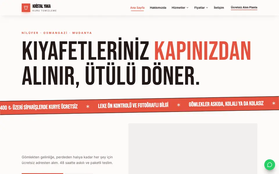 Kuru Temizleme · Poster şablonu