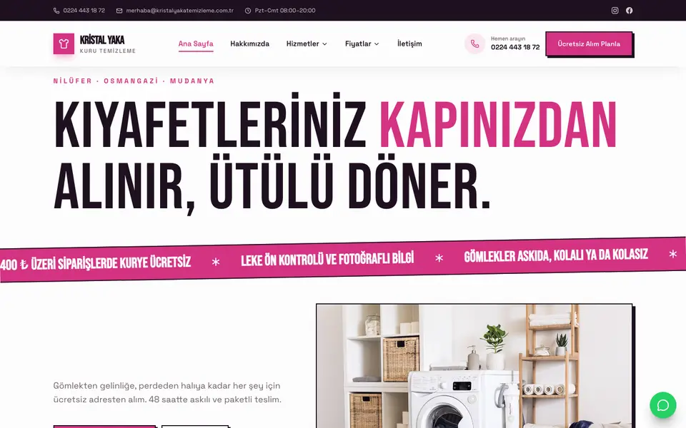 Kuru Temizleme · Sokak şablonu