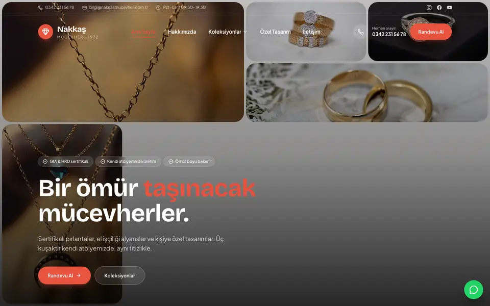 Kuyumcu · Mozaik şablonu