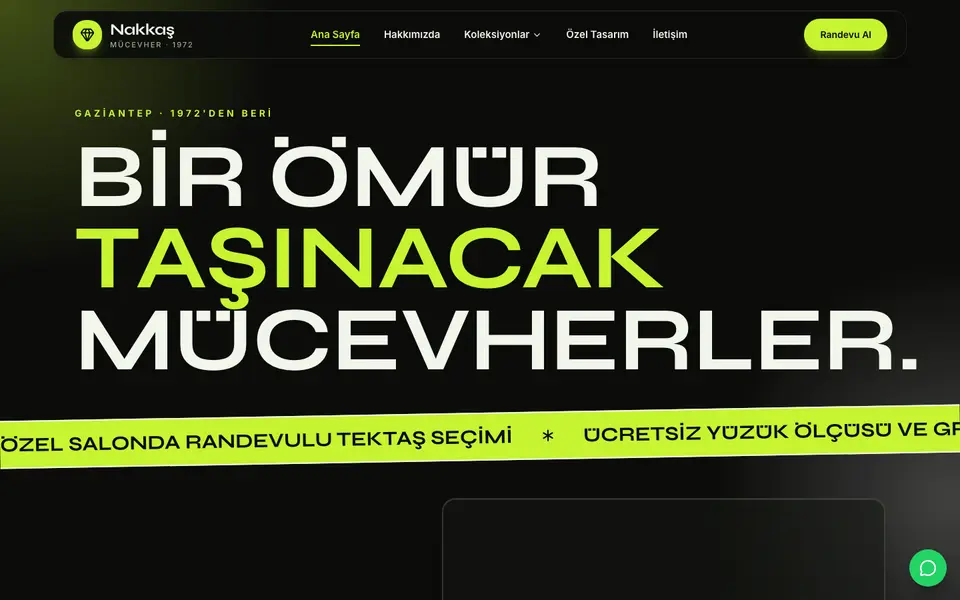 Kuyumcu · Neon şablonu