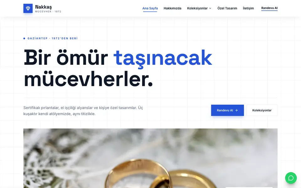 Kuyumcu · Teknik şablonu
