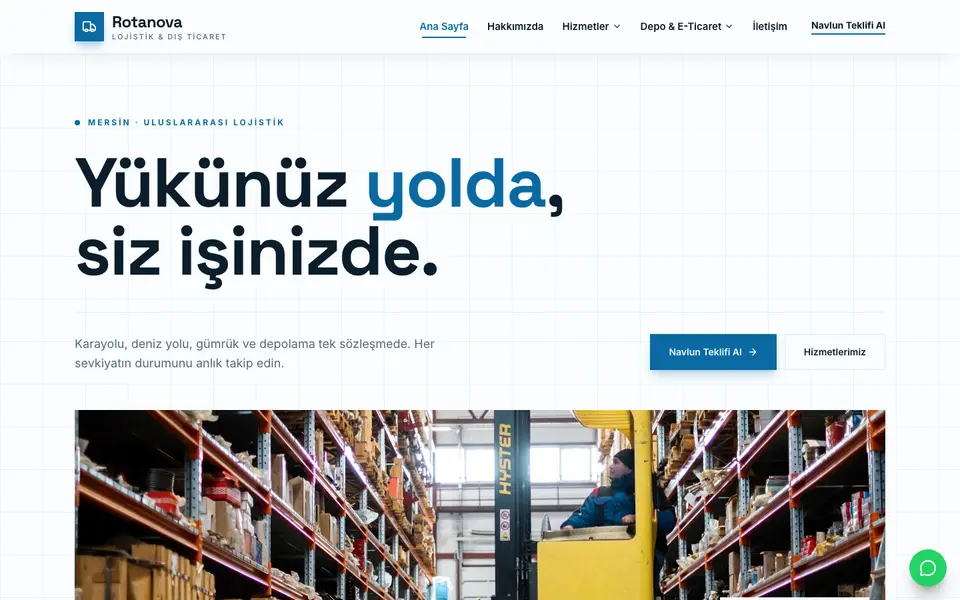 Lojistik · Teknik şablonu