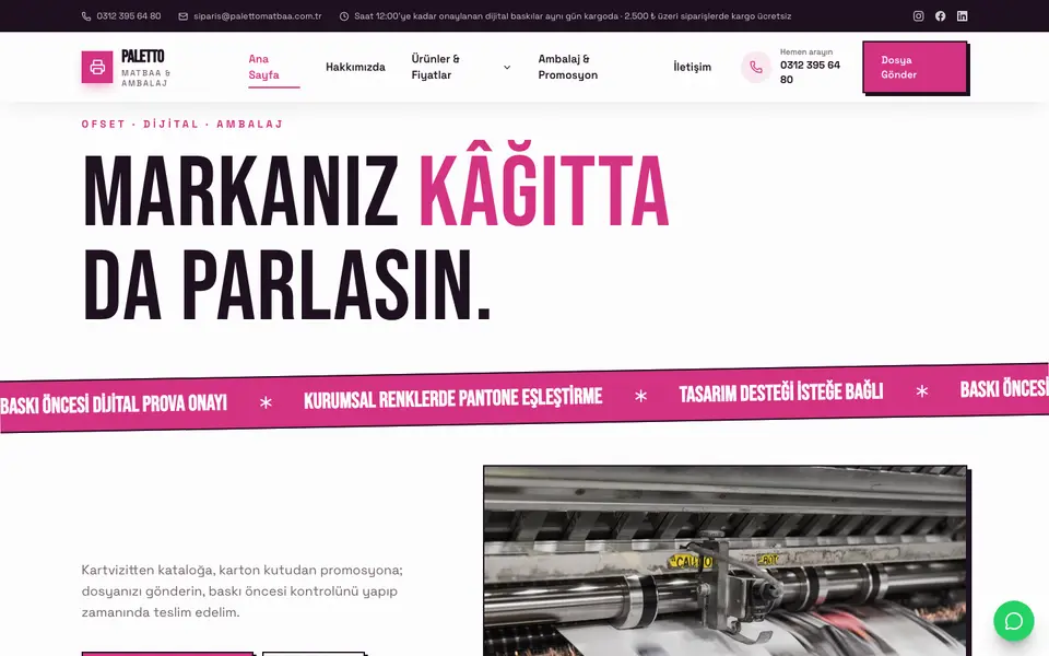 Matbaa · Sokak şablonu
