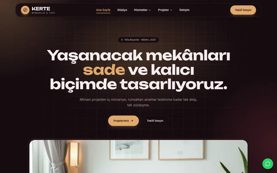 Mimarlık & İnşaat · Cam şablonu