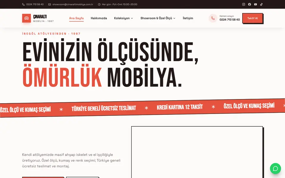 Mobilya · Sokak şablonu