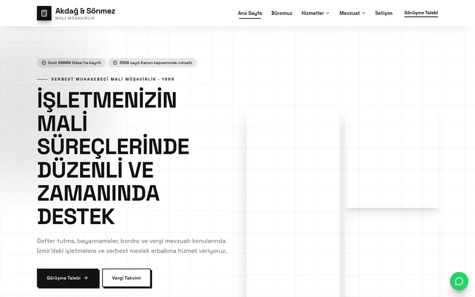 Mali Müşavirlik · Brutal şablonu