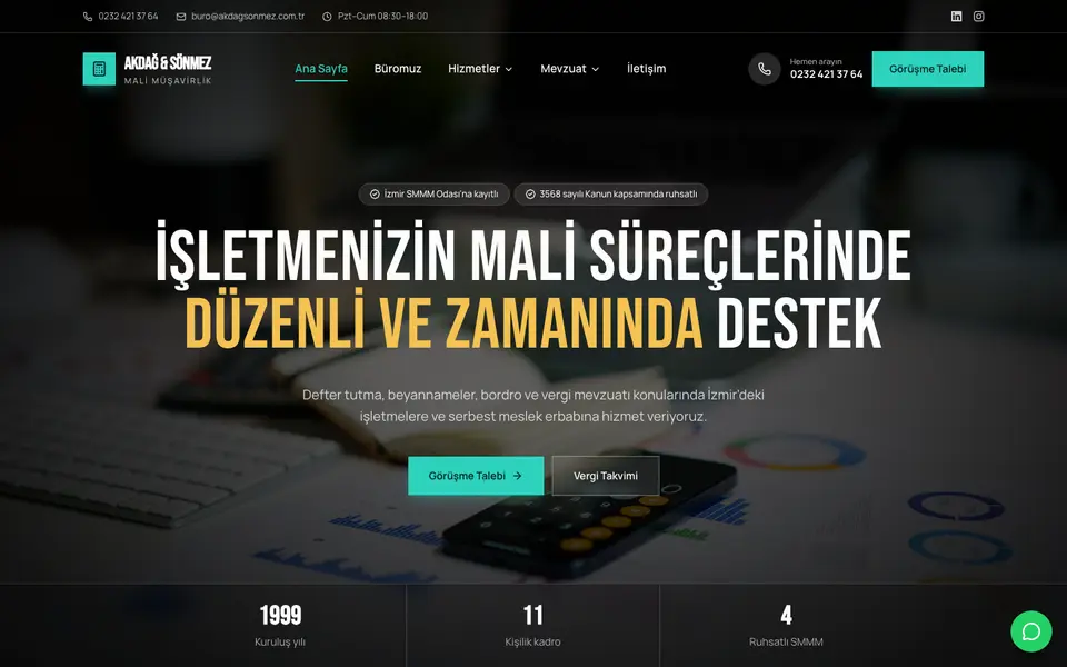 Mali Müşavirlik · Sinema şablonu