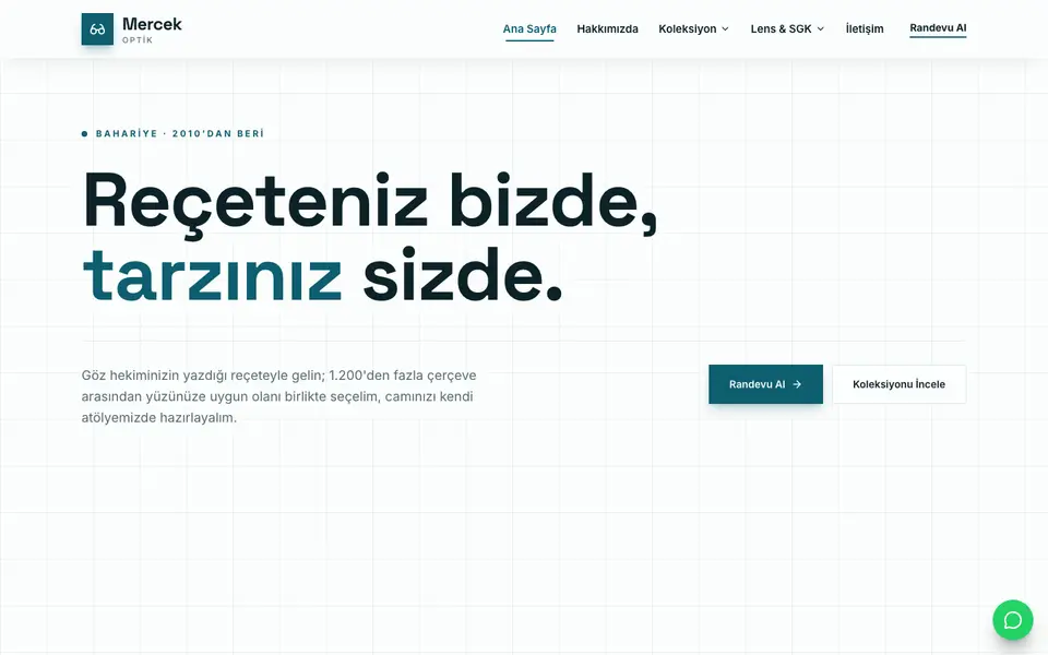 Optik · Teknik şablonu