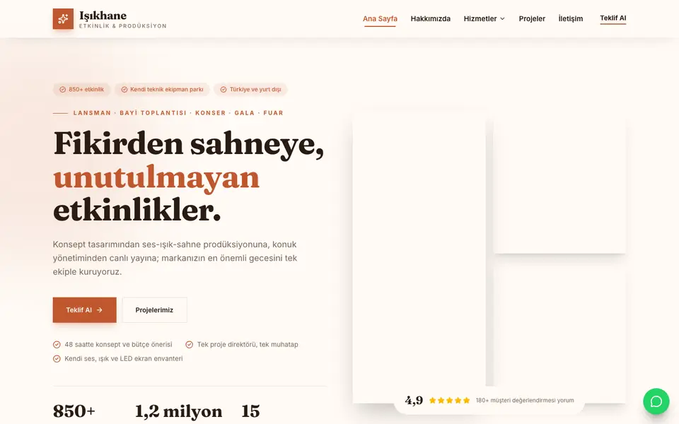 Etkinlik Organizasyonu · Atölye şablonu
