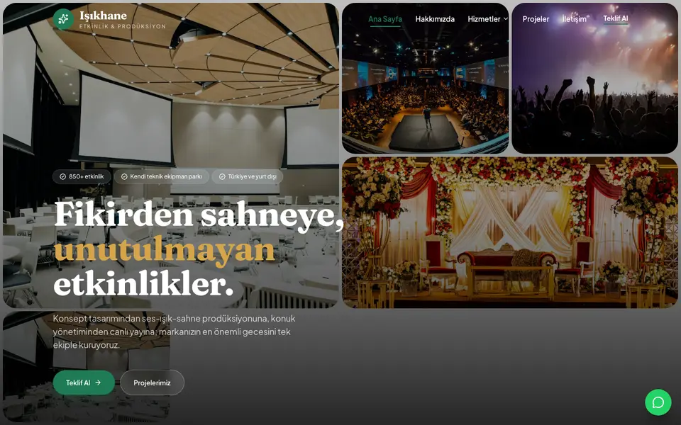 Etkinlik Organizasyonu · Bahar şablonu