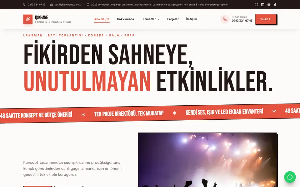 Etkinlik Organizasyonu · Sokak şablonu