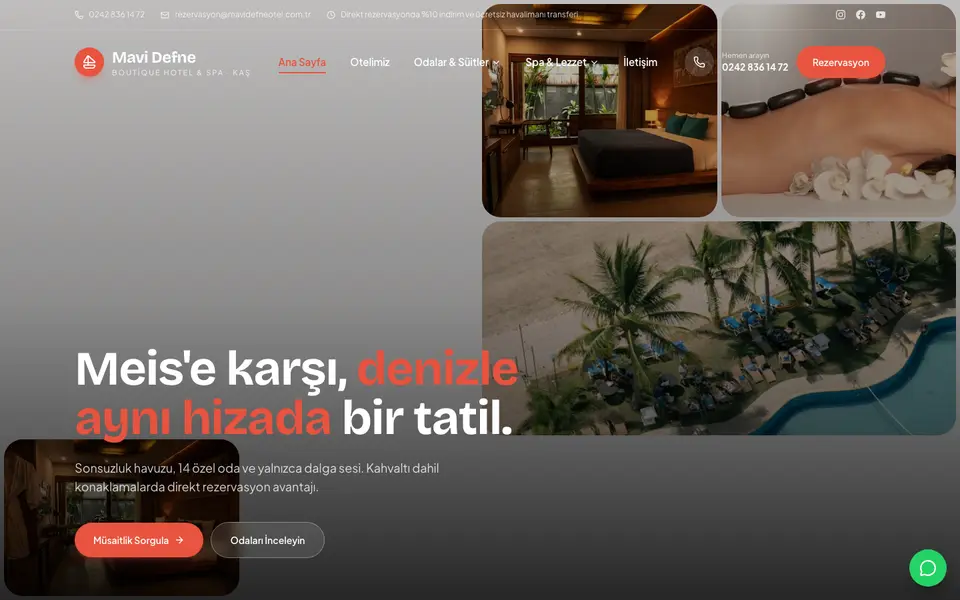 Butik Otel · Mozaik şablonu
