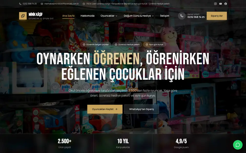Oyuncakçı · Sinema şablonu