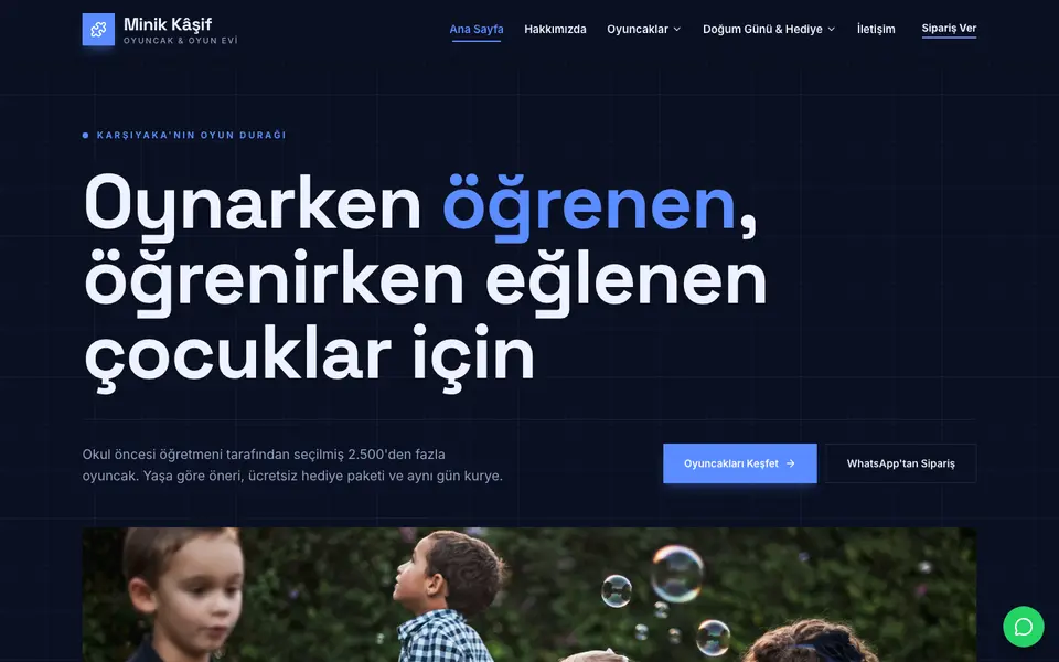 Oyuncakçı · Teknik şablonu