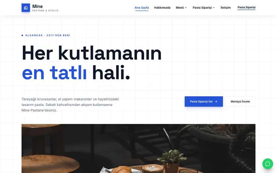 Pastane · Teknik şablonu
