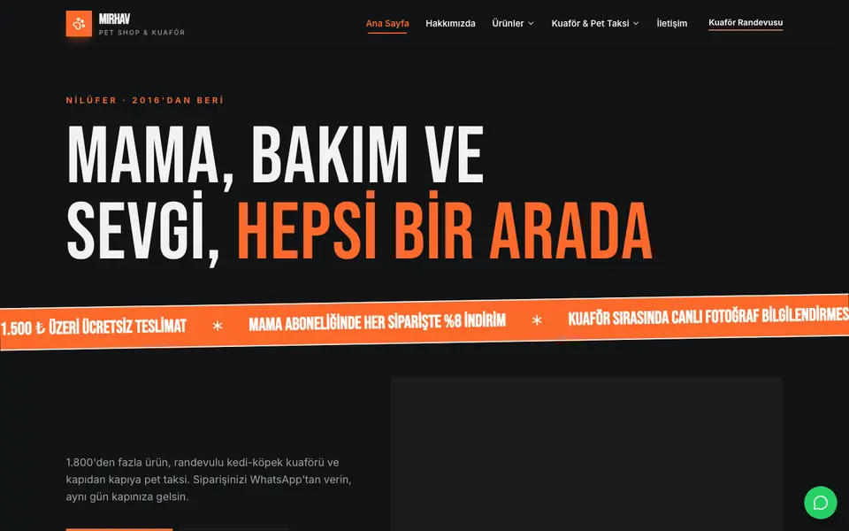 Pet Shop · Poster şablonu